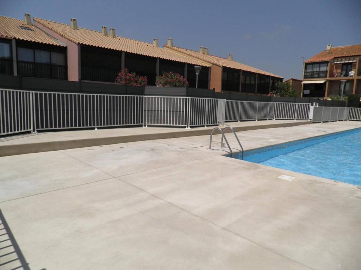 Maison 2 Pieces/Mezzanine, 6 Couchages, Terrasse Spacieuse, Piscine Et Parking Prive A Gruissan - Fr-1-229-332 Luaran gambar